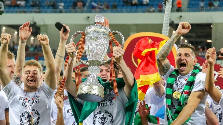 «Тосно» был расформирован в 2018-м после победы в Кубке России