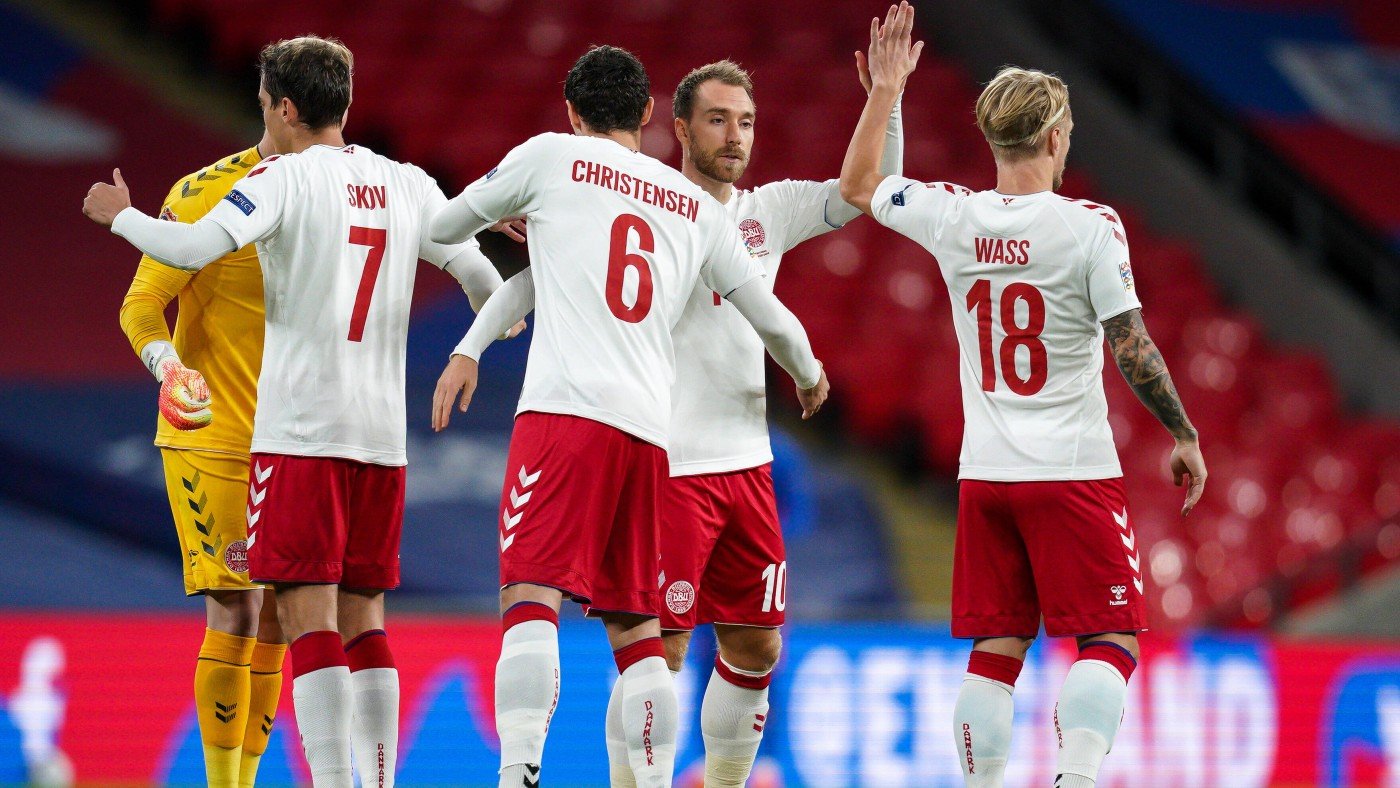 Дания разобралась с Казахстаном в квалификации Евро-2024