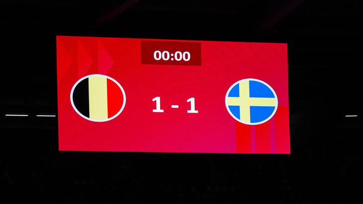 Матч Бельгия — Швеция не будет доигран в ближайшие дни