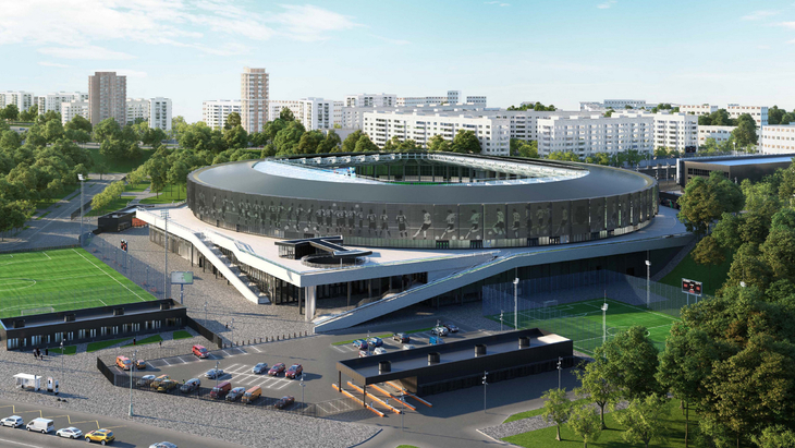 Проект нового стадиона «Торпедо»