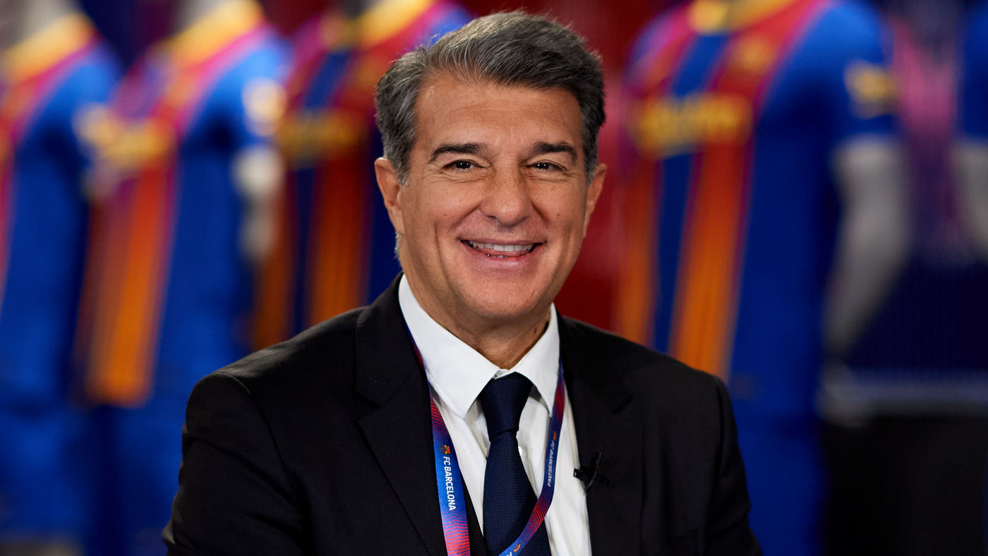 Лапорта обратился к главному тренеру «Барселону» Флику