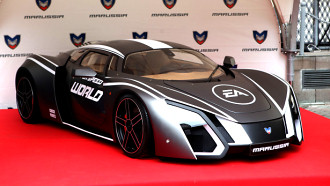 «Маруся» с логотипом «Need for Speed»