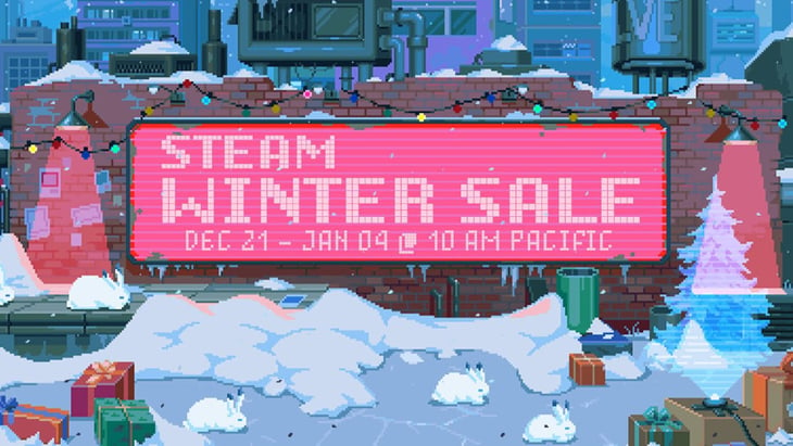 Новогодняя распродажа в Steam