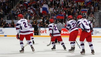 Юниорская сборная России уступила США