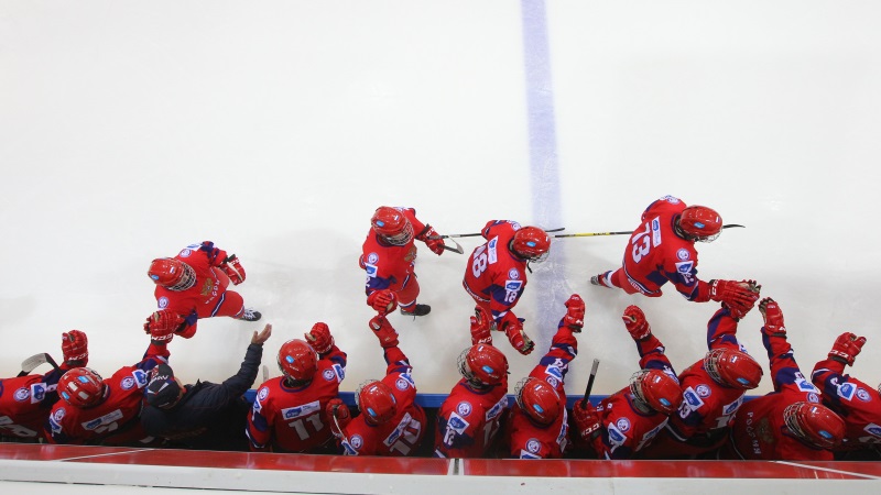 Юниорская сборная России уступила чехам в выставочном матче