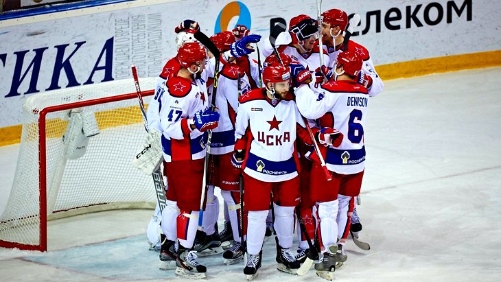ЦСКА стал лучшей командой регулярного чемпионата КХЛ
