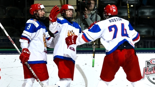 Российские юниоры выиграли первый матч на ЧМ