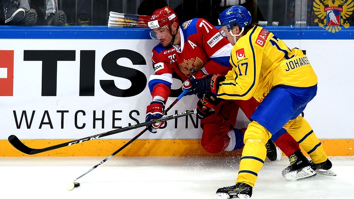 Возвращение Ильи Ковальчука не спасло сборную России от поражения в игре против Швеции