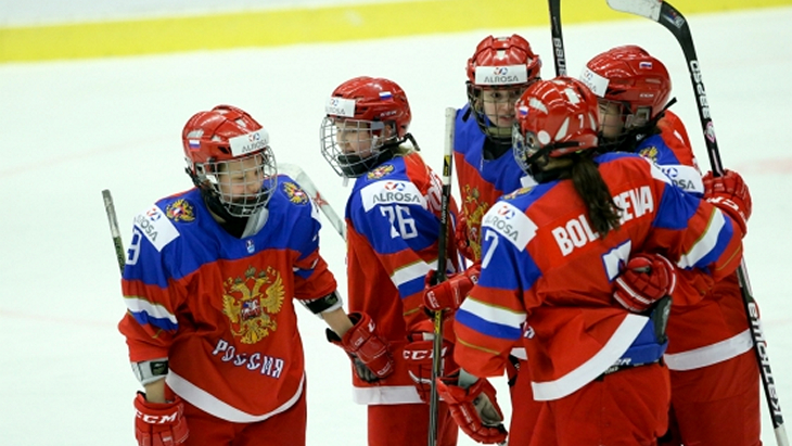 Российские хоккеистки