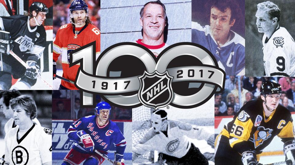 НХЛ объявила имена 100 лучших игроков