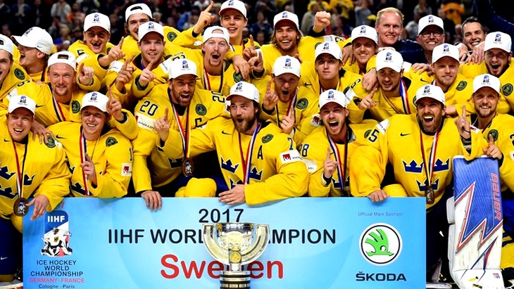 Сборная Швеции — победитель ЧМ-2017