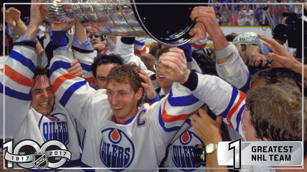 «Эдмонтон» образца сезона-1984/85 признан лучшей командой в истории НХЛ