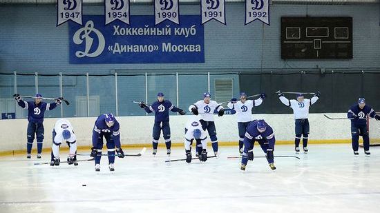 Хоккеисты «Динамо»