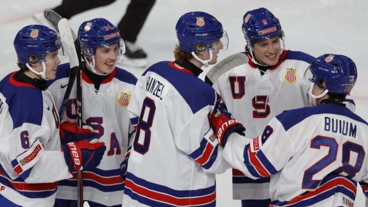 США U20 — Швеция U20: счет матча 6:2, обзор голов — Хоккей — LiveSport.Ru