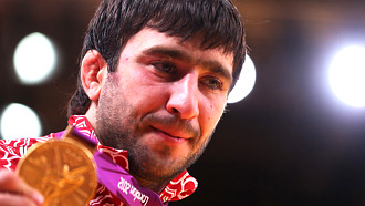 Мансур Исавев с золотой медалью Лондона-2012