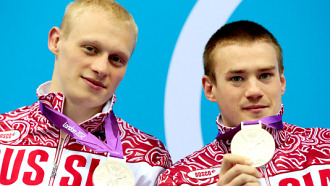 Илья Захаров и Евгений Кузнецов с серебряными медалями Лондона-2012