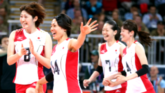 Японские волеболистки стали первыми полуфиналистками олимпийского турнира