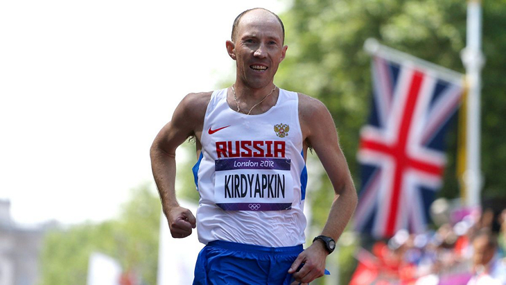 Сергей Кирдяпкин выиграл золото ОИ-2012 в ходьбе на 50 км