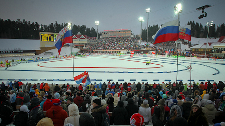 Стадион в Ханты-Мансийске