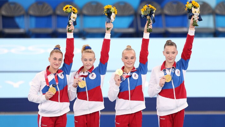 Российских гимнастов лишат флага и гимна