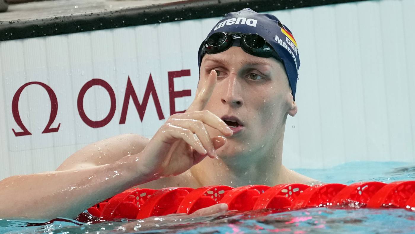 Немец Мартенс и австралийка Титмус победили в плавании на 400м вольным стилем