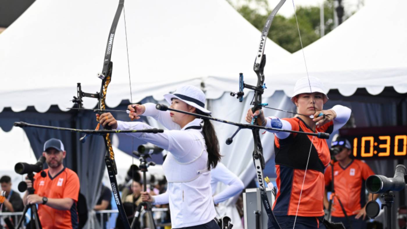 Женская команда Южной Кореи выиграла золото в стрельбе из лука