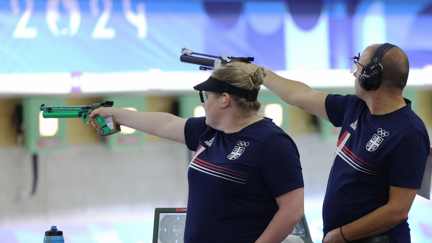 Сборная Сербии выиграла золото Олимпиады в стрельбе из пневматического пистолета