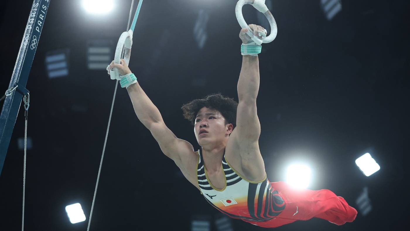 Японец Оки Шиносуке выиграл Олимпиаду в личном многоборье по спортивной гимнастике