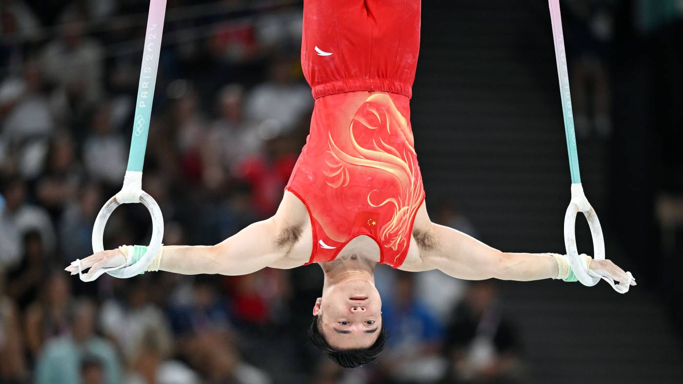 Китаец Лю Ян выиграл золотую медаль в упражнении на кольцах на Олимпиаде
