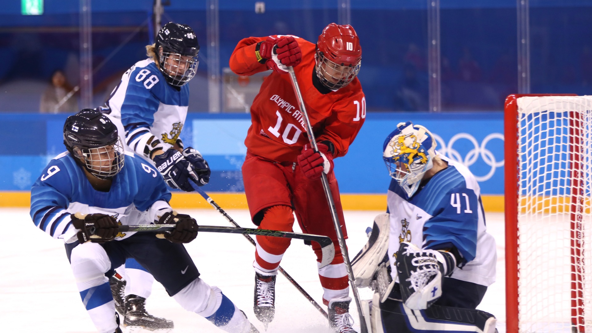 Хоккеистки сборной России проиграли финкам в матче за бронзу