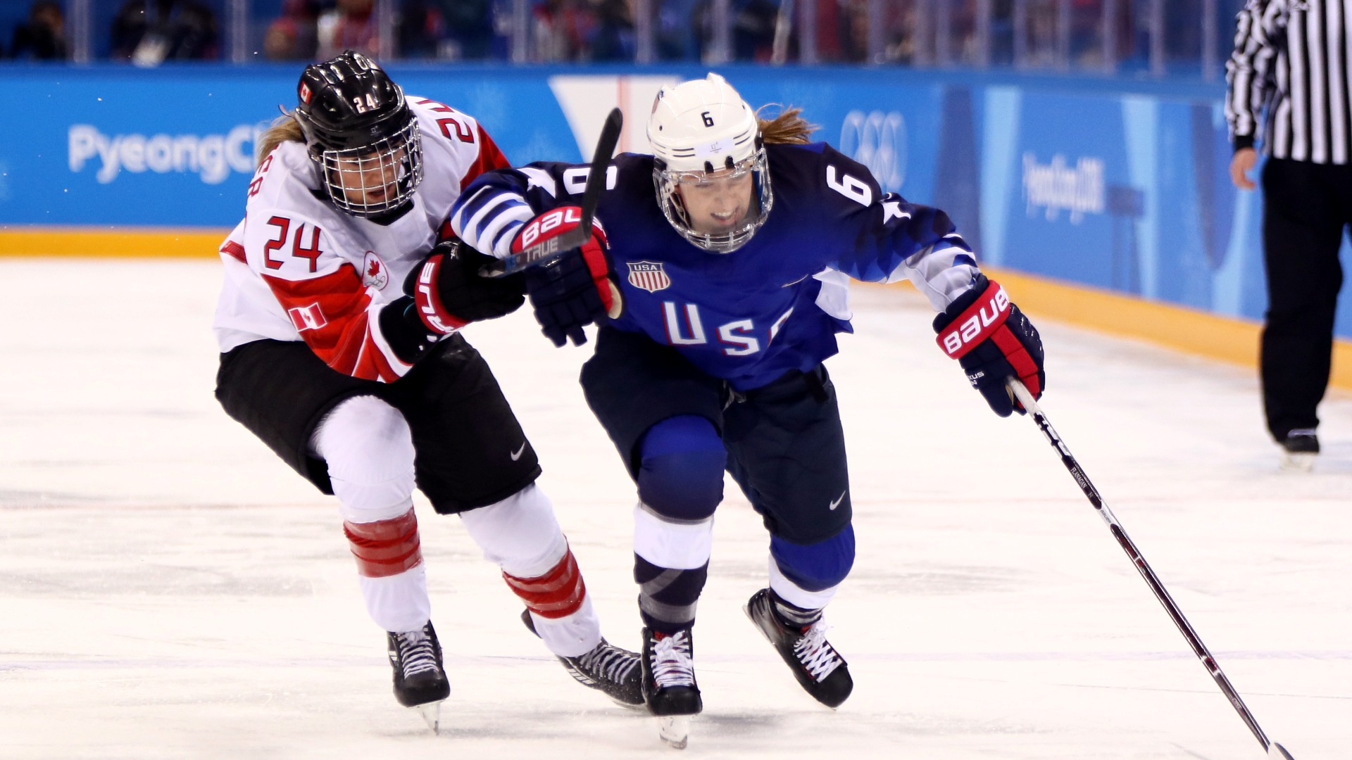 Хоккеистки сборной США обыграли Канаду в финале ОИ-2018