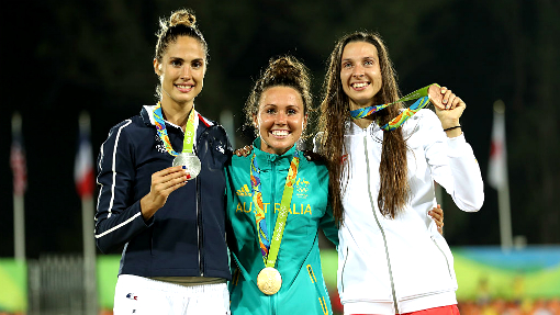 Австралийка Эспозито завоевала золото Олимпиады в современном пятиборье