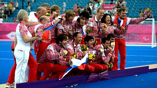 Российские паралимпийцы в Лондоне