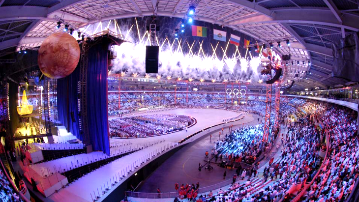 Церемония открытия Олимпиады в Турине