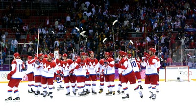 Российские хоккеисты попрощались с Олимпиадой