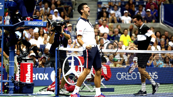 Новак Джокович пробился в четвертьфинал US Open