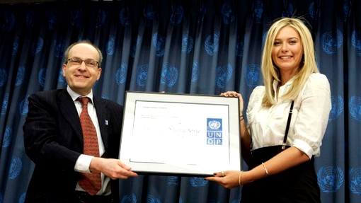 ООН в ближайшее время не будет сотрудничать с Марией Шараповой
