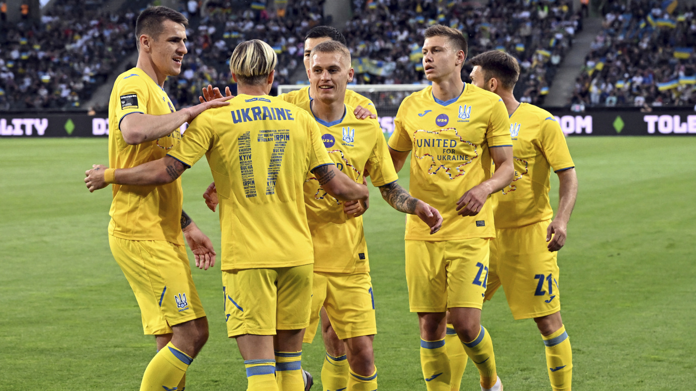 Сборная Украины по футболу 2022